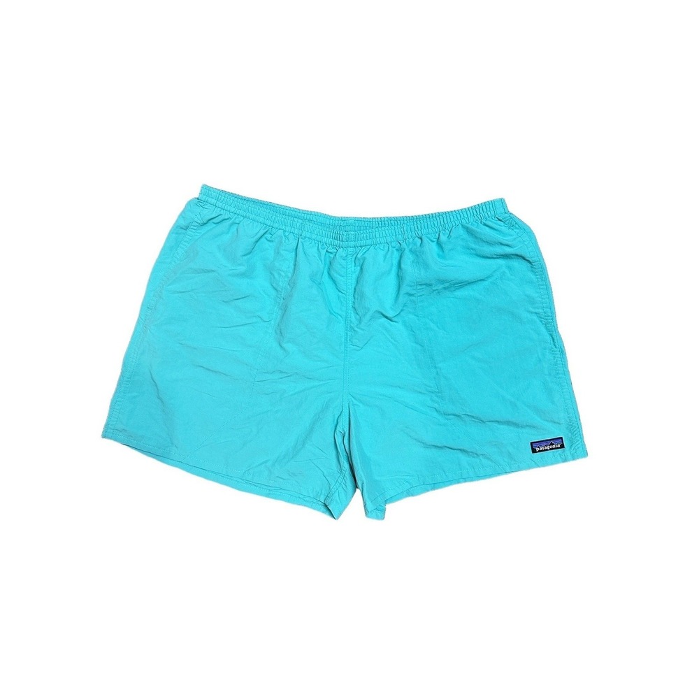 Patagonia Baggies Shorts Mens‎ XXL 5 Inch Inseam Teal Blue Aqua